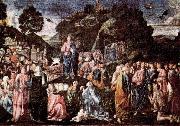Sermon on the Mount and Healing of the Leper Piero di Cosimo